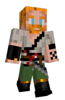 Front of RadixMalum's skin