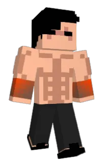 Front of Minecraft skin