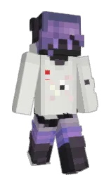 quill gray and cararra Minecraft skin — Classic model — first worn by Uzidooorman
