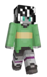 Slim Minecraft skin