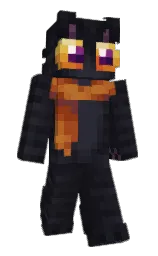 woodsmoke and shark Minecraft skin — Slim model — first worn by MEW0W