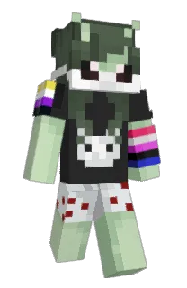Front of StarLiteMist's skin