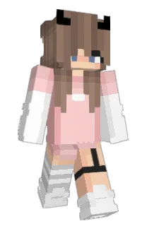 Front of liebliche's skin