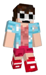 torch red and amaranth Minecraft skin — Classic model