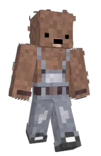 Front of bubiz's skin