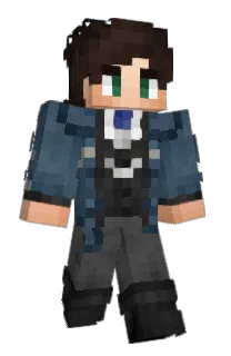 Front of PioThePie's skin