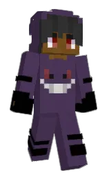 voodoo and black Minecraft skin — Slim model — first worn by xofu34
