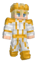 alto and silver Minecraft skin — Slim model — first worn by NNebulah
