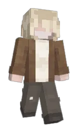 pine cone and tobacco brown Minecraft skin — Slim model