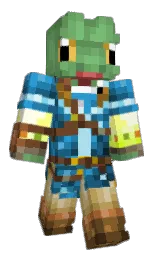 highland and blumine Minecraft skin — Classic model — first worn by Geckorbor