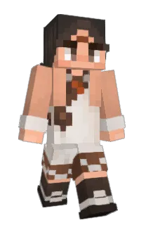 Front of Moggie's skin