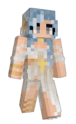mandys pink and gold sand Minecraft skin — Slim model