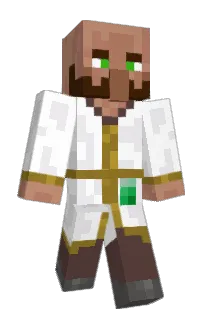 Front of WormGO's skin