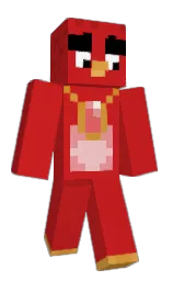 Norufi's Minecraft skin wearing the 15th Anniversary cape