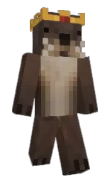 LQPS's Minecraft skin wearing the 15th Anniversary cape