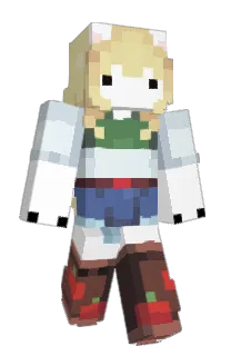 Front of Minecraft skin