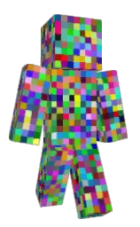black and nevada Minecraft skin — Classic model — first worn by xentany