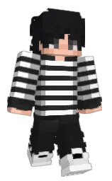 mine shaft and cod gray Minecraft skin — Slim model