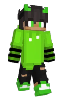 Front of CalCalz's skin