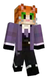 white and tutu Minecraft skin — Classic model — first worn by TonyboiTheMemer
