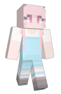 Front of ricesii's skin