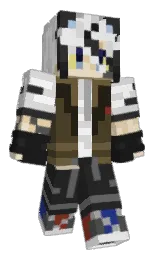 wild sand and double spanish white Minecraft skin — Slim model