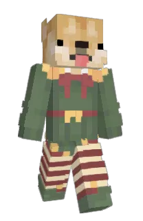 Front of Spuunii's skin