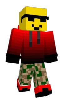 Front of CoolLus's skin