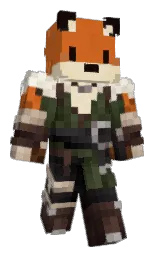 Redestmilk's Minecraft skin wearing the Pan cape