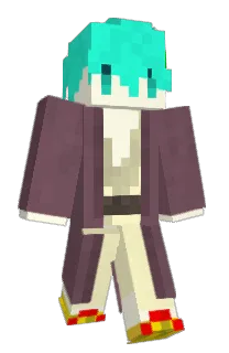 Front of kachimochi's skin