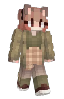 Front of Minecraft skin