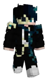 JasKlucha's Minecraft skin wearing the Twisted cape