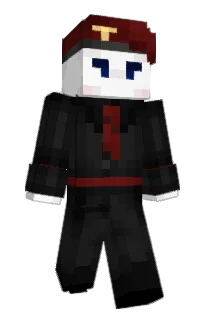 Front of QwiBeck's skin