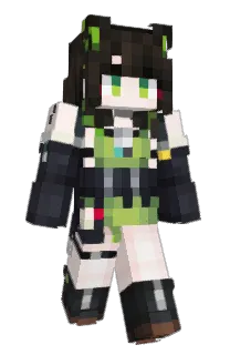 Front of QuorR's skin