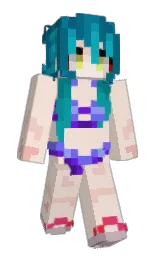 Slim Minecraft skin