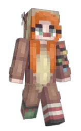 Slim Minecraft skin