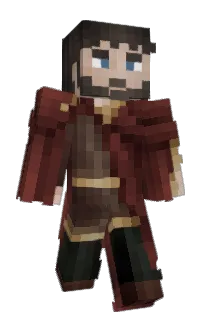 Front of Hagrast's skin