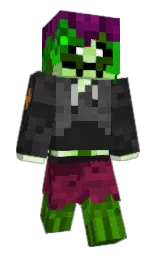 Slim Minecraft skin