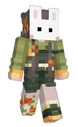 Slim Minecraft skin