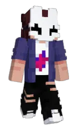 Slim Minecraft skin