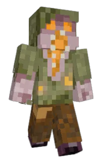 Front of TedziQ's skin