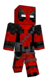 black and cod gray Minecraft skin — Classic model
