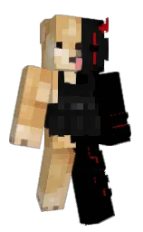 ohRickyy's Minecraft skin wearing the Menace cape
