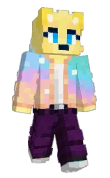 dolly and valentino Minecraft skin — Slim model — first worn by WolfTheGolden