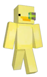 Miki213's Minecraft skin wearing the Migrator cape