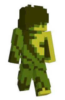 Front of Minecraft skin