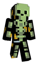 black and reef Minecraft skin — Classic model
