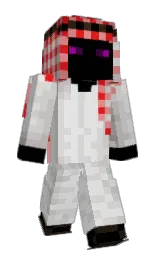 mercury and black Minecraft skin — Slim model — first worn by LiamAbi