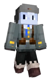 Front of smokeNLW's skin