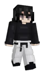 nosqueee's Minecraft skin wearing the Pan cape